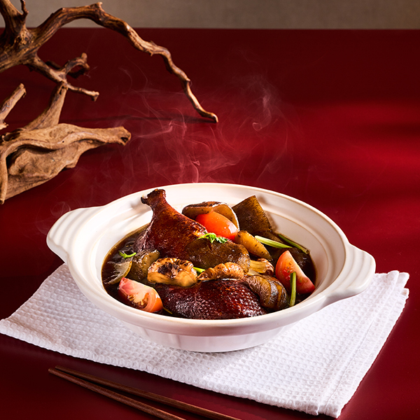 Braised Duck with Sea Cucumber
