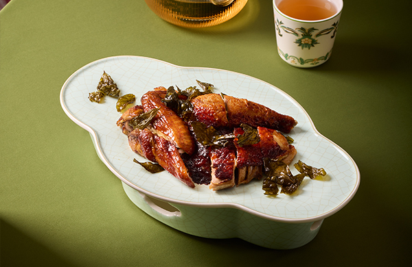 Tea Smoked Crispy Chicken